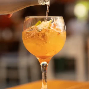 Soda frutos amarillos